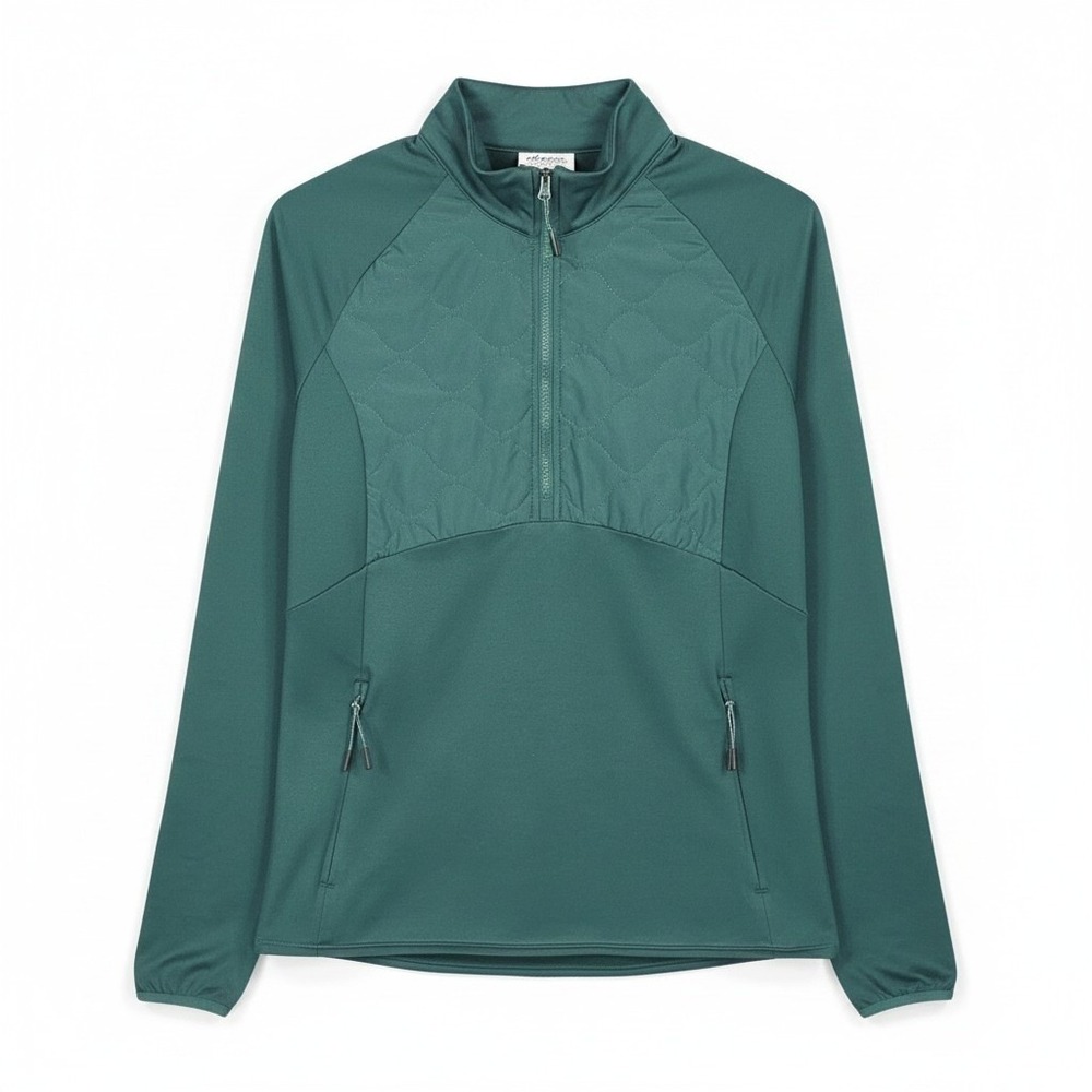 Asics 1/4 Zip Quilted Jacket